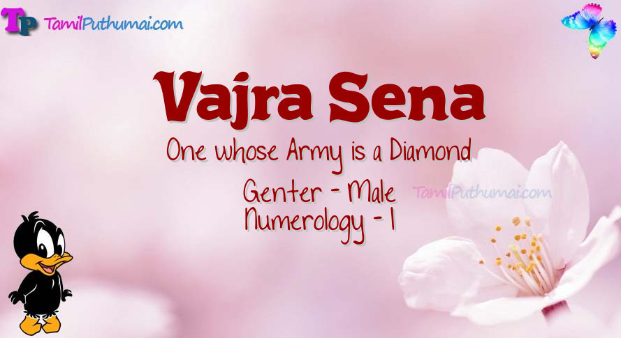 Vajra Sena-babyname-meaning